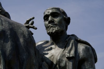 The Burghers of Calais (detail) by Auguste Rodin